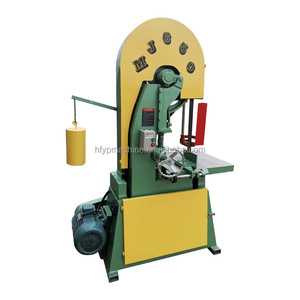 Sega a Nastro Verticale Automatica MJ650 per Uso Industriale Pesante, Macchina per Taglio Legname con Carrello Porta-Lega - Product Image 1