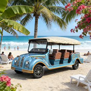 Voiture électrique classique de tourisme ZOWN Vintage, 4 roues, garantie 2 ans, couleur et taille personnalisables, neuve en promotion - Product Image 1