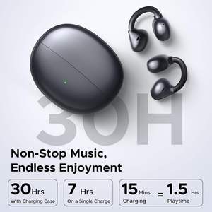 Audífonos Inalámbricos UGREEN S3 Pro ClipBuds de Diseño Abierto, Bluetooth 6.0 con 4 Micrófonos <span class=keywords><strong>para</strong></span> Llamadas Nítidas, Diafragma de 12 mm, Auriculares con Clip - Product Image 4