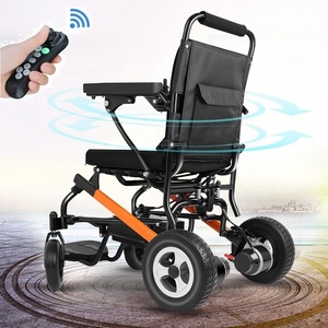 KSM-602 Electric Wheelchair <b>Foldable</b> Lightweight for Cheap Sale Li Battery Wheelchair Can Remote Control for Elderly - Product Image 3