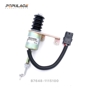 Vanne solénoïde Yanmar 1503ES-12S5SUC11S DC 12V pour coupure de carburant de moteur diesel - Product Image 4