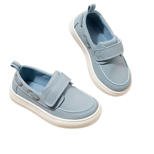 Scarpe da barca a punta dal Design di lusso personalizzabili in fabbrica per ragazzi in Italia mocassini formali Slip-On - Product Image 1