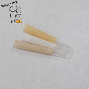 Customized 65MM bleached cone-shaped paper tape transparent glass mouth <b>smoking</b> paper with good <b>smoking</b> sensation - Product Image 2