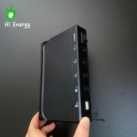 Système d'énergie solaire portable HiEnergy Mini ventilateurs solaires 12V DC rechargeables avec panneau solaire et port USB