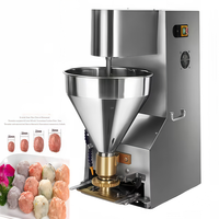 Machine à fabriquer des boulettes de viande automatique multifonctionnelle, machine électrique pour former des boulettes de viande de bœuf et de poisson