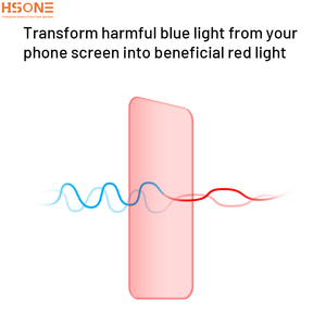 Protector de Pantalla con Puntos Cuánticos, Protección Ocular, Dureza 9H, Película de Conversión de Luz Azul a Luz Roja para Teléfono 18 Pro Max - Product Image 3