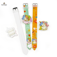 Jam tangan Digital Led POP Unicorn Fashion kualitas tinggi jam tangan olahraga tali silikon lembut kartun hadiah murah untuk anak-anak