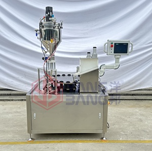 Máquina de llenado de viales de lápiz labial semiautomática para rímel, equipo de producción de maquillaje para esmalte de uñas, Motor de núcleo de aceite de Gel de miel, - Product Image 2