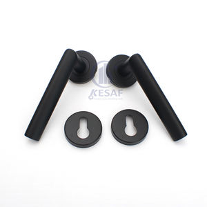 Poignée de porte d'entrée décorative <span class=keywords><strong>en</strong></span> acier inoxydable de confidentialité Design de mode pour appartement, intérieur, <span class=keywords><strong>banque</strong></span>, hôtel, école - Product Image 2