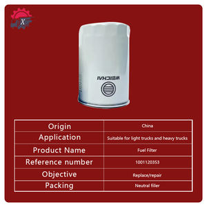 מכירות ישירות במפעל מתאים עבור וייהאי מסנן דלק 1001120353 משאית - Product Image 3