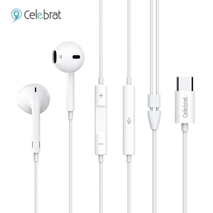 Celebra E500 C型有线耳机耳机有线免提耳机手机无头耳机3.5毫米 - Product Image 2