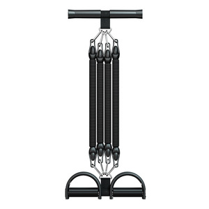 Bandes élastiques extensibles avec poignées en silicone, résistance de 50, 75, 100 lbs pour l'entraînement physique et le remodelage corporel - Product Image 3