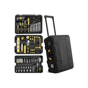Caja de Herramientas Steeltreks 1/2 3/8 1/4, Kit de Herramientas Profesional para Mecánico de Automóviles, Maleta de Herramientas de 318 Piezas con Juego de Llaves de Tubo - Product Image 1