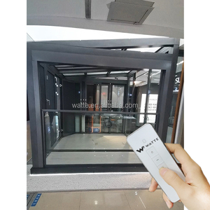 Modern Retractable Glass <strong>Sunroom</strong> Aluminum Frame Automatic Roof Structure Heat Insulation for <strong>Dining</strong> Spaces Durable Outdoor - Product Image 6