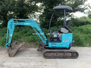 Excavadora de cadenas usada Kobelco SK17 en venta, motor japonés de segunda mano SK17SR con orugas de goma - Product Image 3