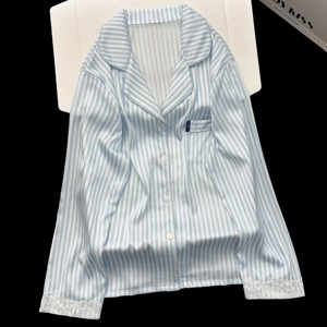 <span class=keywords><strong>Pigiama</strong></span> <span class=keywords><strong>da</strong></span> <span class=keywords><strong>Donna</strong></span> in Bambù, Set Due Pezzi Estivo Stampato, <span class=keywords><strong>Pigiama</strong></span> a Maniche Lunghe, Abbigliamento <span class=keywords><strong>da</strong></span> Notte Personalizzato per <span class=keywords><strong>Donna</strong></span> - Product Image 3