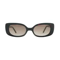 Lunettes de soleil polarisées vintage de luxe pour femme, protection UV400, monture carrée petite, design italien, en acétate, pour l'extérieur