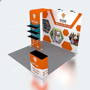 10X10 Aluminium Tension Tissu Étagère Affichage Salon Portable Publicité Promotion 10x10 Exposition Salon Stand - Product Image 4