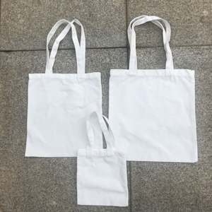 Bolsas de tela largas 100% poliéster al por mayor, 34*40cm, para sublimación, grosor medio, blancas, para manualidades DIY y decoración en blanco - Product Image 5