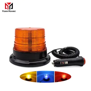 Lampu strobo Mobil LED darurat berputar indikator lalu lintas mobil Flash cahaya suar LED oranye biru merah lampu peringatan mobil