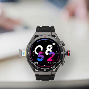 2025 Sang Trọng Vuông Thông Minh Đồng Hồ 4 + 64GB Kép Máy Ảnh Ngủ Tập Thể Dục Theo Dõi GPS Cuộc Gọi Video Amoled 4G 5G <span class=keywords><strong>Android</strong></span> Sim Silica Gel IP67 - Product Image 3