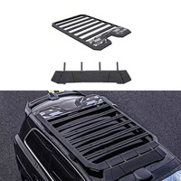 Barres de toit robustes en alliage d'aluminium avec boîte de rangement latérale pour véhicules tout-terrain/SUV 4x4 – Améliorations L7/L8/L9