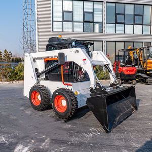 Mini <span class=keywords><strong>Skid</strong></span> Steer Hidrolik, <span class=keywords><strong>Skid</strong></span> Steer Roda Kecil, <span class=keywords><strong>Skid</strong></span> Steer Loader Dengan Harga Murah - Product Image 5