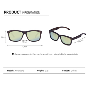 2023 Unisex Retro Custom Logo Bamboo Sunglasses Environmental Protection Timber Products Wholesale <b>Square</b> Brown Bamboo <b>Mirrors</b> - Product Image 5