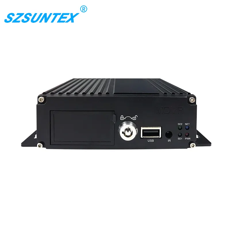 China Beste Fabrikant 4 Channel 4G Mdvr/Mobiele Dvr Auto Mdvr Met Gps Dvr Voor Bus Security Camera systeem