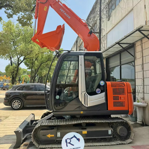 Miniexcavadora Hitachi ZX70 de Segunda Mano, 7 Toneladas, Motor con Rodamientos, Modelo 2024, Tipo Oruga, Excelente Estado, en Venta - Product Image 1