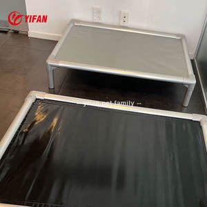 Aluminium rahmen Open Outdoor Indoor Aluminium Haustier Schlaf bett Erhöhtes Hunde bett Tragbares rutsch festes Fußstützen-Haustier bett - Product Image 2