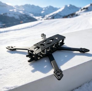 ชุดโครงควอดคอปเตอร์ FPV รุ่น Mark4 V2 ขนาด 8 นิ้ว รองรับ OEM ผลิตจากคาร์บอนไฟเบอร์ 3K เต็มแผ่น แขนหนา 5 มม. สำหรับอะไหล่โดรน FPV - Product Image 1