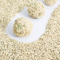 Sable hybride végétal minéral biodégradable sûr, à agglomération rapide, ultra faible poussière, super désodorisant, jetable dans les toilettes, à base de tofu et de bentonite
