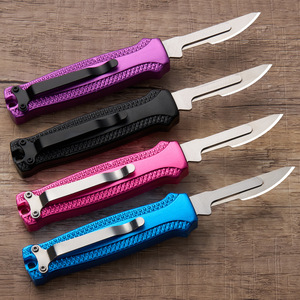 Cuchillo plegable multifuncional, portátil para acampar al aire libre, defensa personal, hogar, dormitorio y desempacar paquetes. - Product Image 2