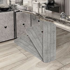 Nueva Mopa a Vapor Eléctrica con Cabezal Rectangular de Microfibra, Mango Plegable de Aluminio, Cesta de Plástico para Pisos, Eficiente - Product Image 3