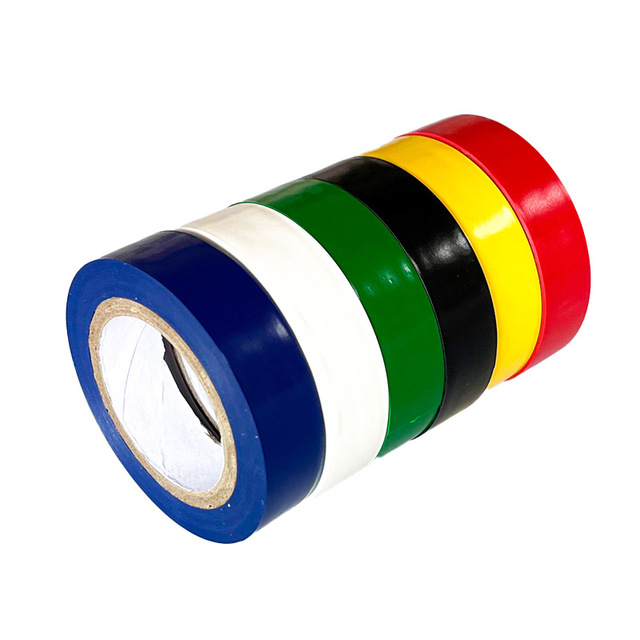 AOGE Electrical Tape Black 10yds Industrial Rubber Adhesive PVC Waterproof Flame Retardant High Temperature 80C Max Temp