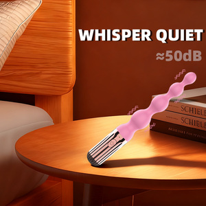 Özel Logolu Silikon Su Geçirmez Yetişkin Seks Oyuncağı Boncuklar <span class=keywords><strong>Anal</strong></span> Dildo Popo Fişi Vibratör Unisex Yüksek Kaliteli Masaj Ürünleri - Product Image 6