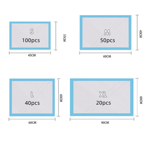 Alfombrilla desechable saludable para pañales para gatos y perros, diseño de secado rápido, superabsorbente, pañales para mascotas, almohadillas para entrenamiento de perros - Product Image 5