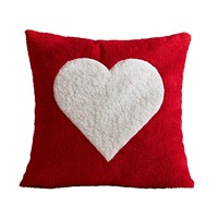 Coussins décoratifs brodés pour la Saint-Valentin, motifs d'amour pour couples, pour la maison, le salon, le canapé