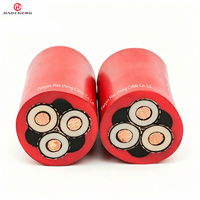 Mesin Terowongan Hao Cheng UGFP Kabel Fleksibel Berpelindung Isolasi EPR Selubung CPE-Konduktor Tembaga 6/10kV -30~+60