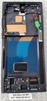 Layar AMOLED OEM Ukuran Penuh 6,8 inci untuk Samsung S23 Ultra S918, LCD dengan Frame, Refresh Rate 120Hz, Pengganti Layar HP