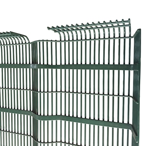 Clôture en <span class=keywords><strong>grillage</strong></span> métallique <span class=keywords><strong>rigide</strong></span> 358 haute sécurité, revêtue de PVC, personnalisée pour les prisons, soudée, anti-escalade - Product Image 1