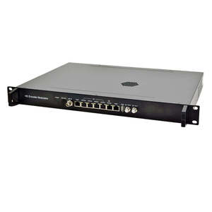 Codificador Modulador ASI IP ISDB-T/DVB-T/DVB-C de 24 Canales Full HD, Compresión H.264/H265, Convertidor RF, Equipo de <span class=keywords><strong>TV</strong></span> Web Metálico - Product Image 4