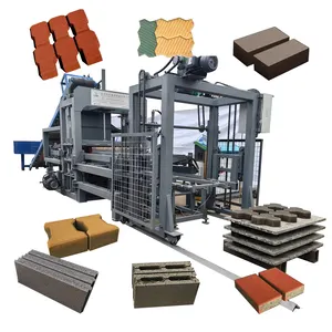 Machines de fabrication de briques en béton QT4-15C Offre Spéciale Kaidong idées commerciales hydrauliques avec un petit investissement 2023