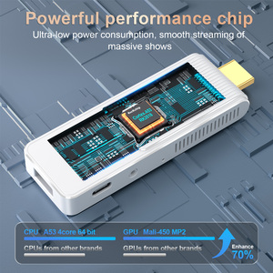 2025 TV Stick <span class=keywords><strong>Android</strong></span> 14 rk3518 chip với BT bằng giọng nói điều khiển từ xa 2.4G 5g Dual Wifi 4K UHD 2GB RAM 16GB Rom thông minh TV <span class=keywords><strong>Dongle</strong></span> - Product Image 5