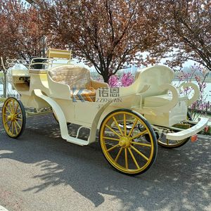 Caleches Turísticas Eléctricas de Estilo Europeo, Carros de Caballos para Turismo, Carrozas Victoria para Recorridos Turísticos - Product Image 2