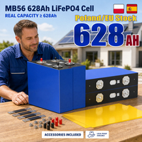 Cellule LiFePO4 Grade A MB56 de Pologne, 8000 cycles de vie, réponse rapide, 628 Ah, batterie LiFePO4 de 628 Ah