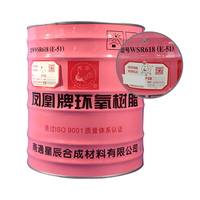 Résine époxy liquide EPOXY WSR 618 E 51 Bisphénol A pour adhésifs, moulages et revêtements protecteurs