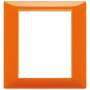 Vimar Orange Wall <b>Switch</b> <b>Plate</b> 18.5 Cm Length 2.2 Cm Height - Product Image 1