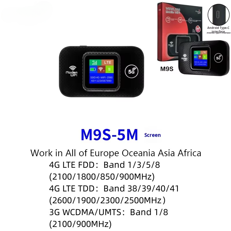 Pantalla a color M9s - versión euroasiática